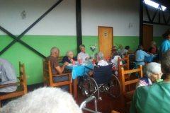 En el comedor